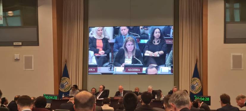 H.E. Ambassador Salima Abdelhak delivered Algeria’s statement during the General Debate of the 110th Session of the OPCW Executive Council