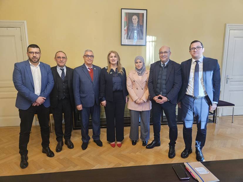 Ambassador activities / welcoming the Algerian delegation